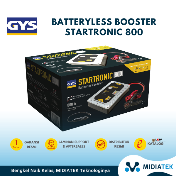  GYS BATTERYLESS BOOSTER STARTRONIC 800 — foto 2
