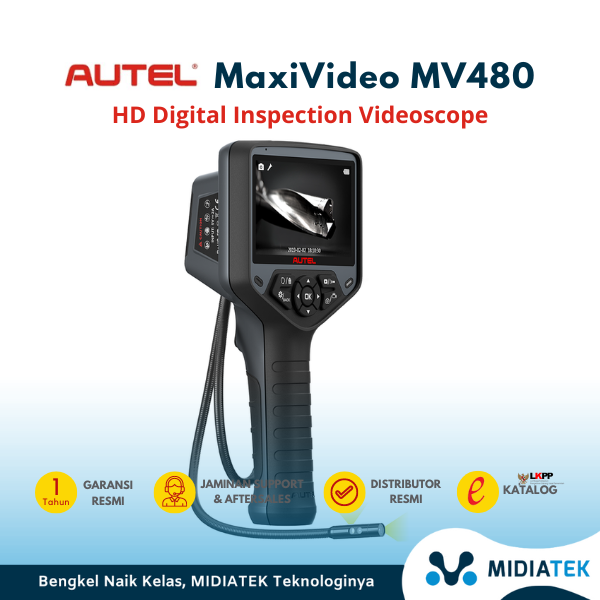 AUTEL MaxiVideo MV480 Dual Kamera Borescope / Endoscope Full HD — foto 3