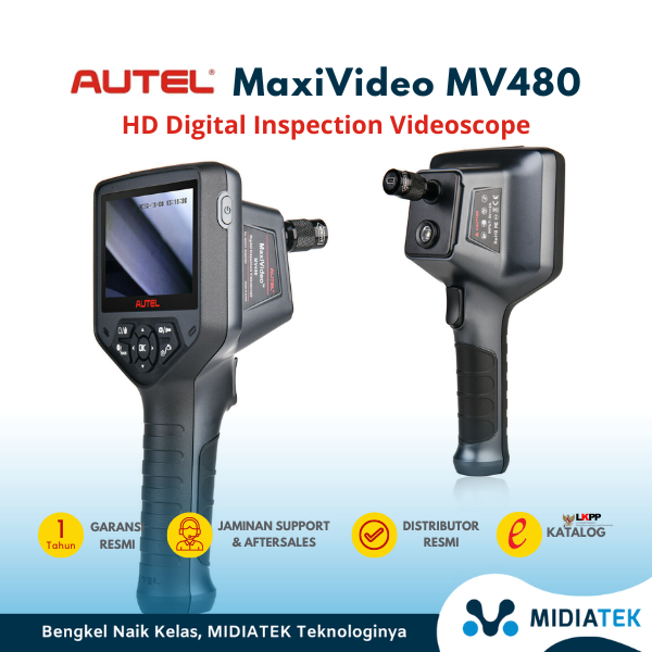 AUTEL MaxiVideo MV480 Dual Kamera Borescope / Endoscope Full HD — foto 4