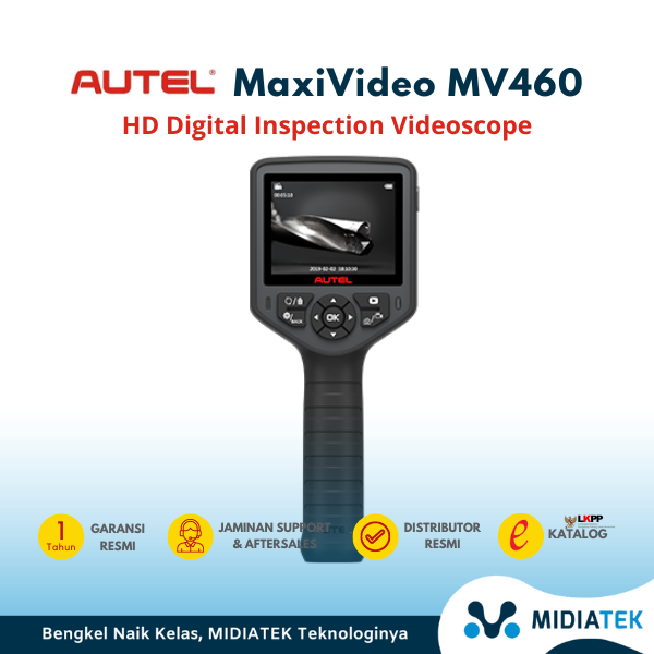 AUTEL MaxiVideo MV460 Single Kamera Borescope / Endoscope Full HD 