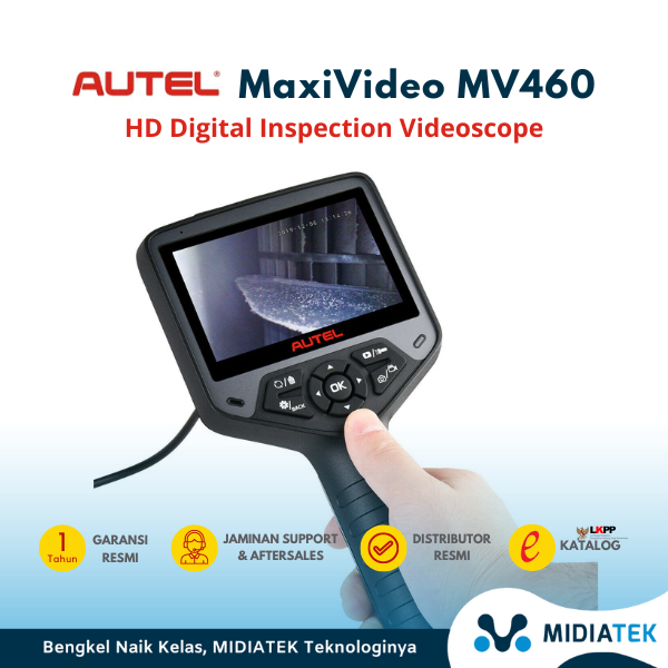 AUTEL MaxiVideo MV460 Single Kamera Borescope / Endoscope Full HD  — foto 2