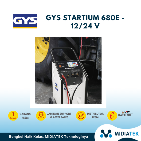GYSCAP STARTIUM 680E 12/24 V — foto 3
