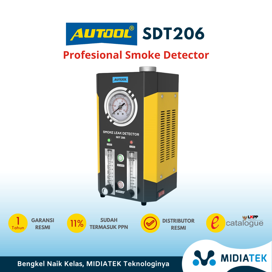 AUTOOL SDT206 Profesional Smoke Leak Detector