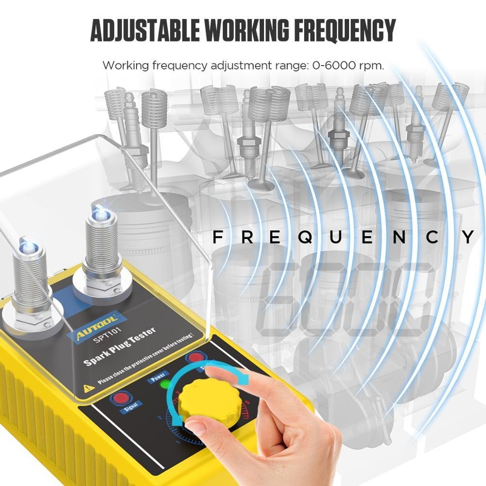 AUTOOL SPT101 Basic Spark Plug Tester — foto 5