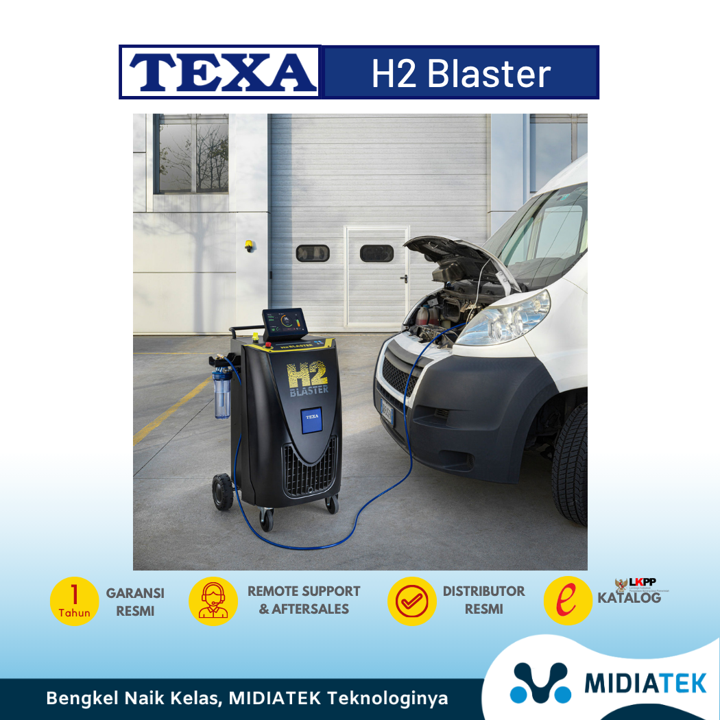 Texa H2 Blaster -  Engine Cleaning Dekarbonisasi — foto 3