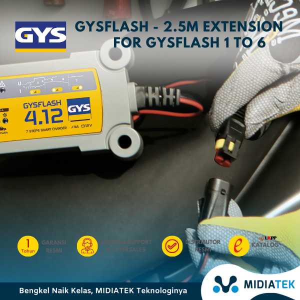 GYS GYSFLASH - 2.5M EXTENSION FOR GYSFLASH 1 TO 6 — foto 5
