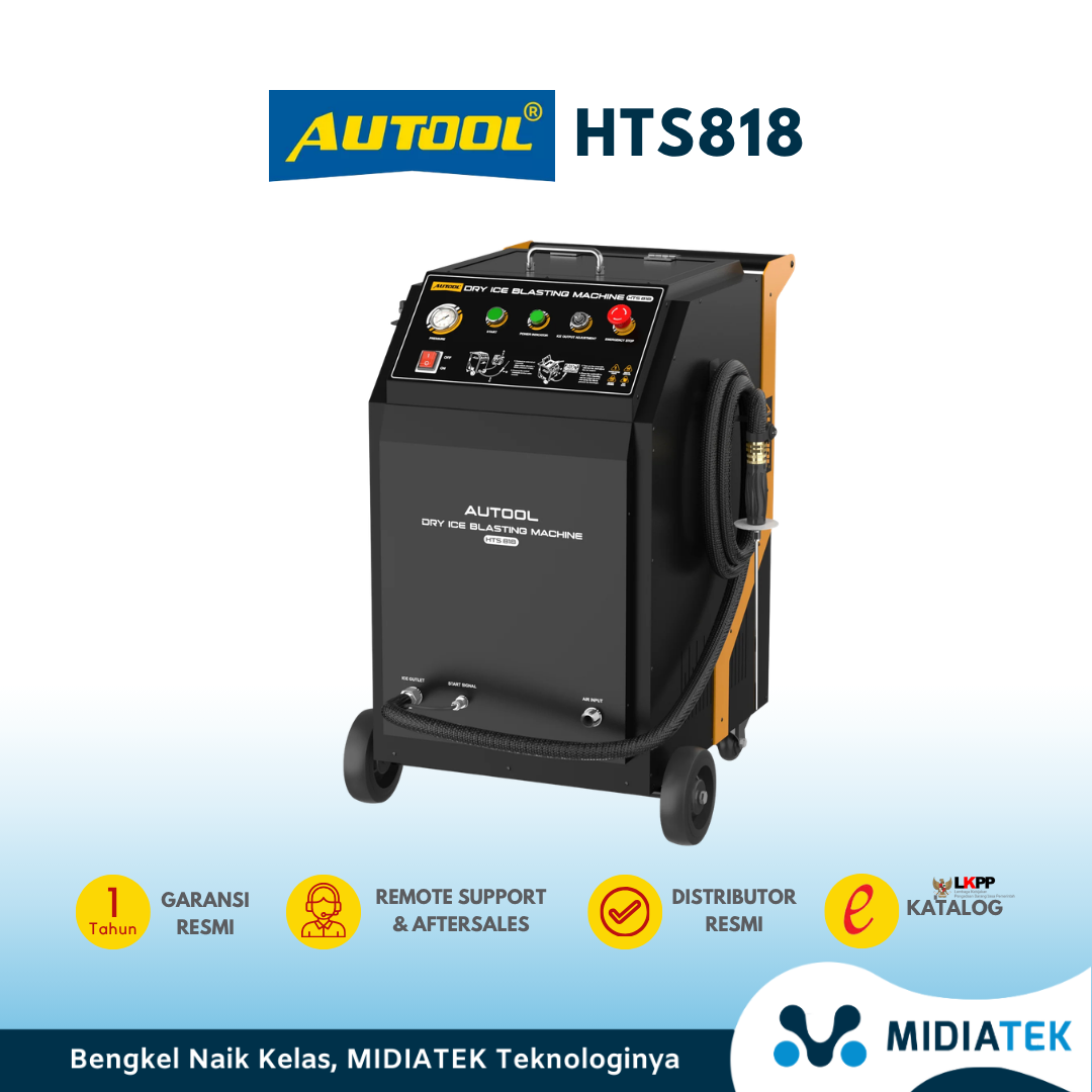HTS818 Automotive Dry Ice Cleaning Machines