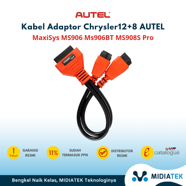 Autel Kabel Adapter Chrysler -12 +8