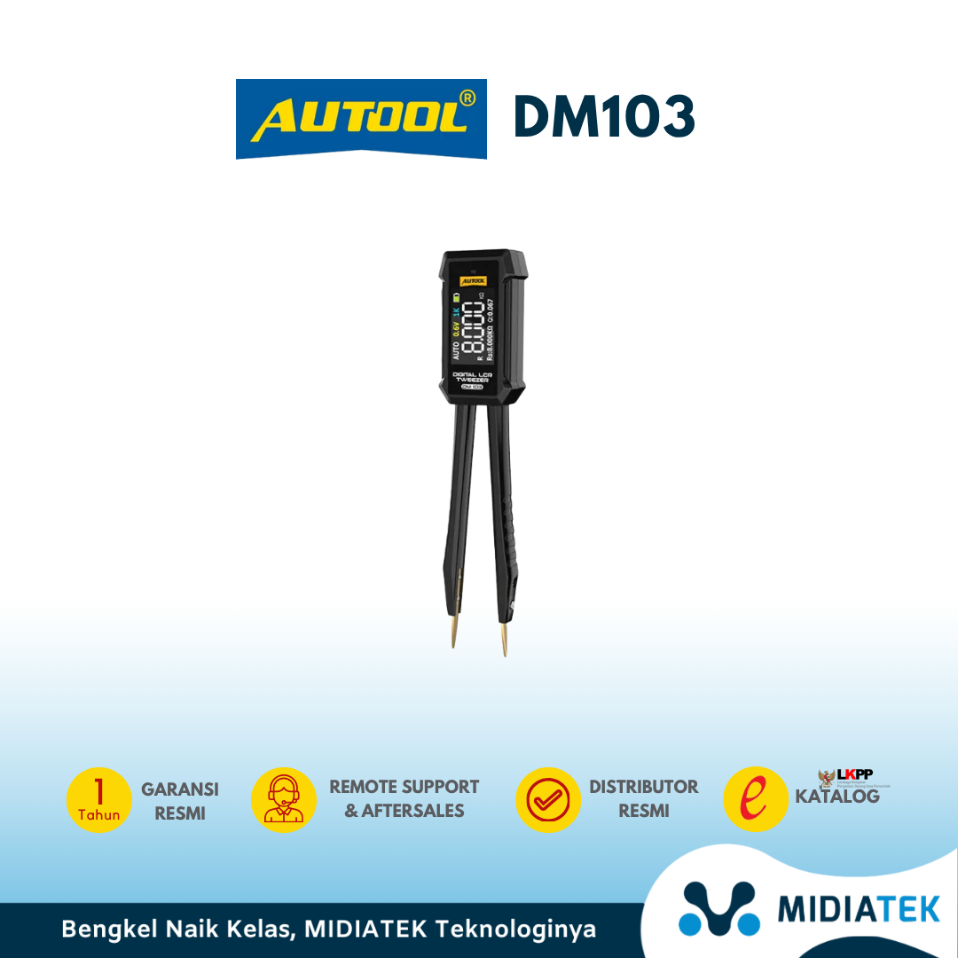DM103 Digital LCR Tweezer for SMD Components