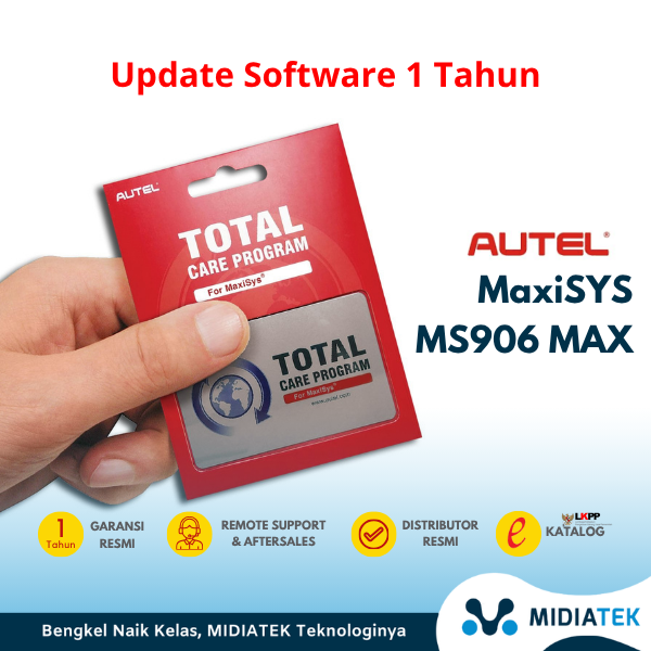 Kontrak Software Update Scanner Autel MaxiSys MS906MAX 1 tahun