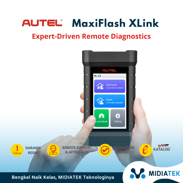 AUTEL MaxiFlash XLink Expert-Driven Remote Diagnostics