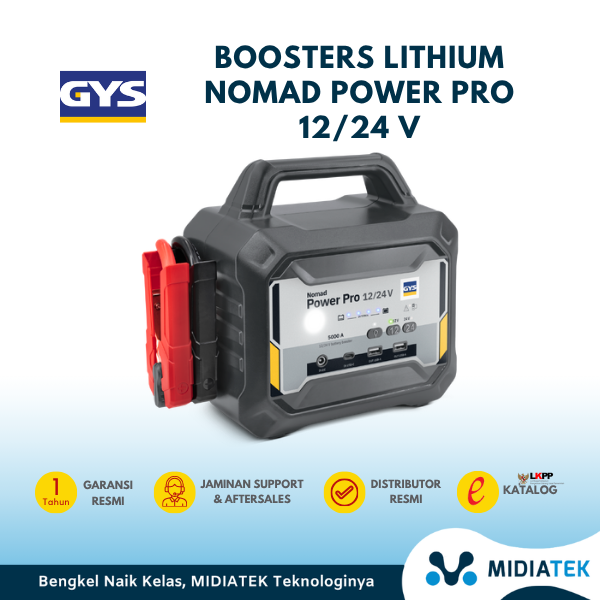 GYS BOOSTERS LITHIUM NOMAD POWER PRO 12/24 V — foto 3