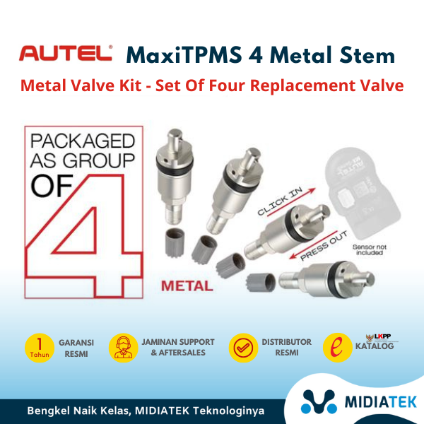 AUTEL MX-Sensor 4 Metal Valve Kit — foto 2
