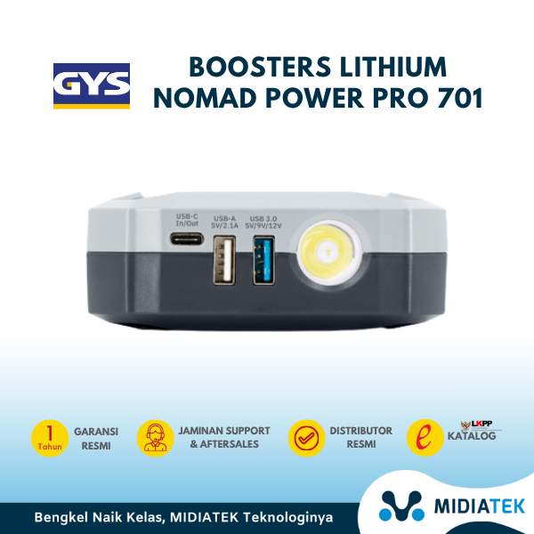 GYS BOOSTERS LITHIUM NOMAD POWER PRO 701 — foto 3