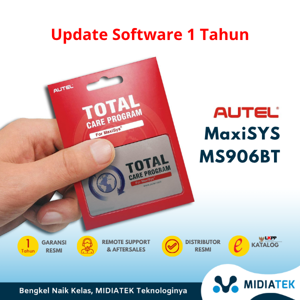 Kontrak Software Update Scanner Autel MaxiSys MS906BT 1 tahun