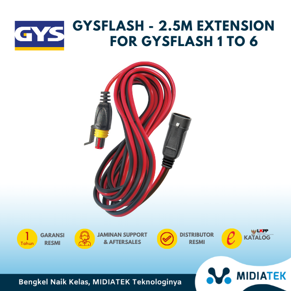 GYS GYSFLASH - 2.5M EXTENSION FOR GYSFLASH 1 TO 6 — foto 2