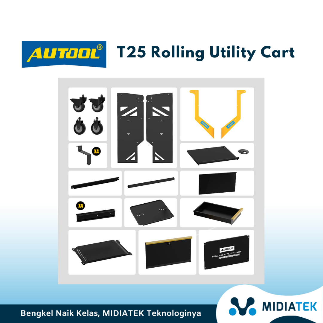 AUTOOL Trolly T25 Rolling Utility Cart — foto 5