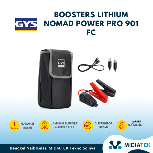 GYS BOOSTERS LITHIUM NOMAD POWER PRO 901 FC — foto 6