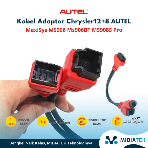 Autel Kabel Adapter Chrysler -12 +8 — foto 3