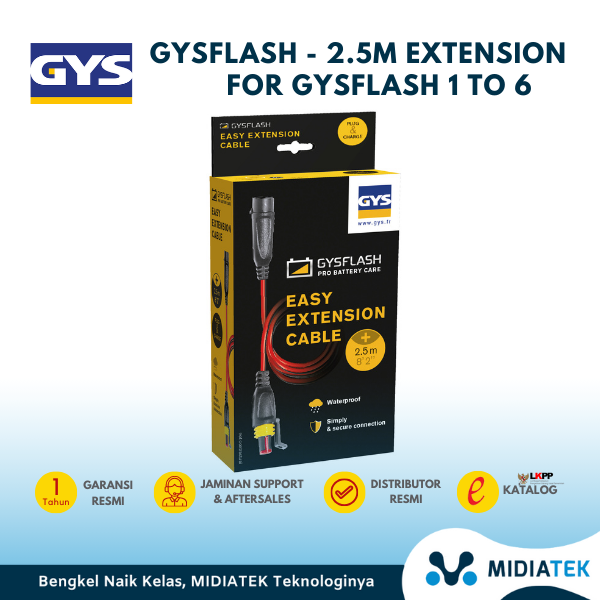 GYS GYSFLASH - 2.5M EXTENSION FOR GYSFLASH 1 TO 6 — foto 4