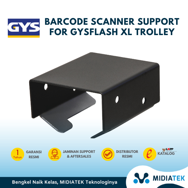BARCODE SCANNER SUPPORT FOR GYSFLASH XL TROLLEY — foto 2