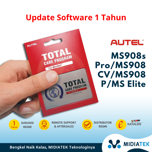Kontrak Software Update Autel MaxiSys MS908s Pro/MS908CV/MS908P/MS Elite 1 tahun