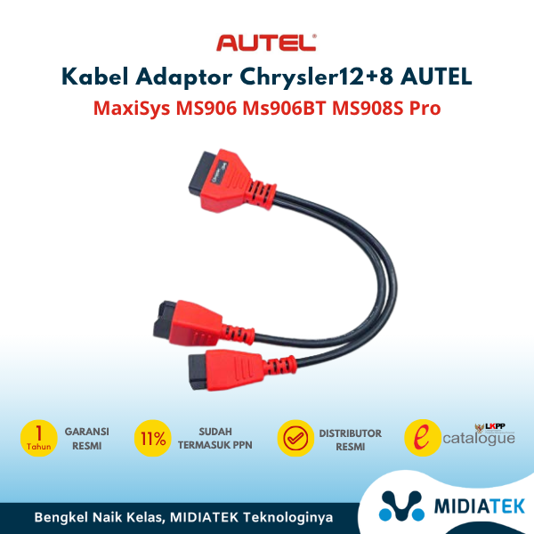 Autel Kabel Adapter Chrysler -12 +8 — foto 2